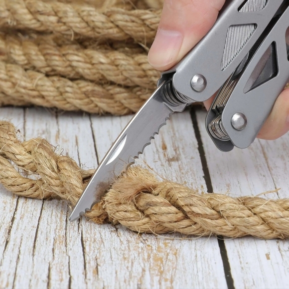 12-in-1 Multi-Tool with Carrying Sheath - Steel - Picture 9 of 9